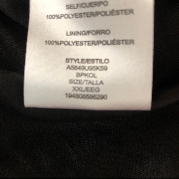 LILY ROSE Women’s Skater Dress Semi Sheer Lined Size XXL Juniors Moulded Bra New - Picture 9 of 15